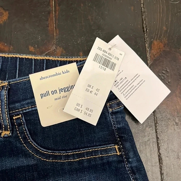 NWT* Girls Abercrombie & Fitch Jeggings - Picture 4 of 5